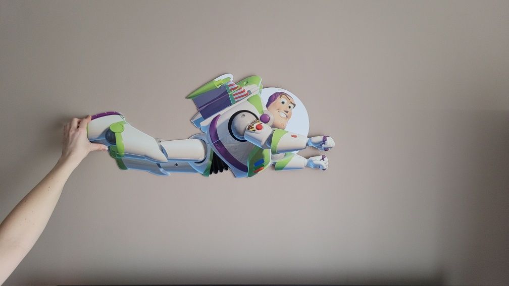 Obraz na ścianę Toy Story, Chudy i Buzz - Nowe -UNIKAT!