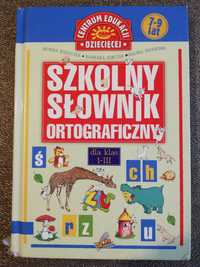 Szkolny słownik ortograficzny 7-9 lat (kl.I-III) - z zasadami pisowni