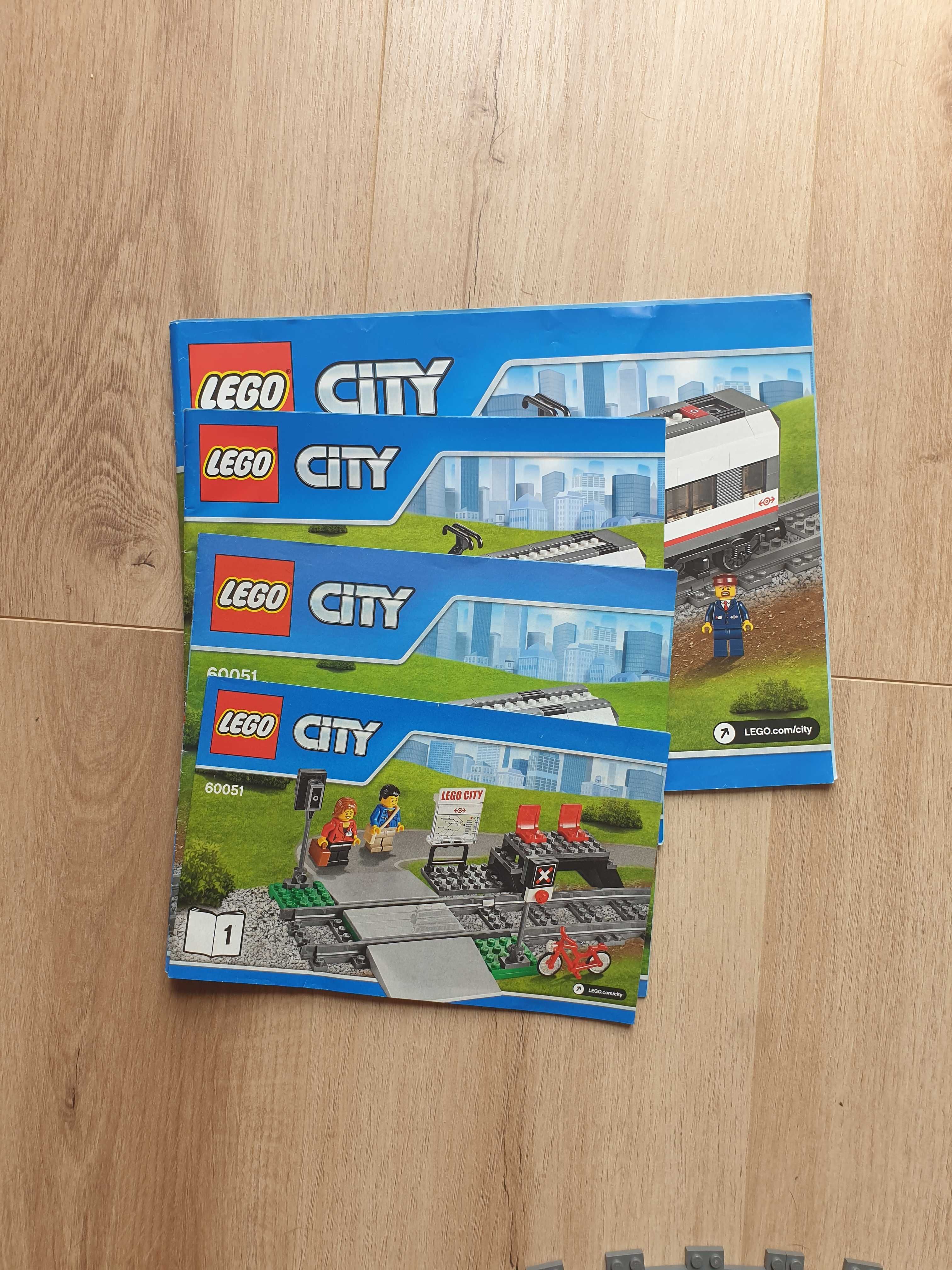 LEGO 60051 City - Superszybki Pociąg Pasażerski, cały zestaw