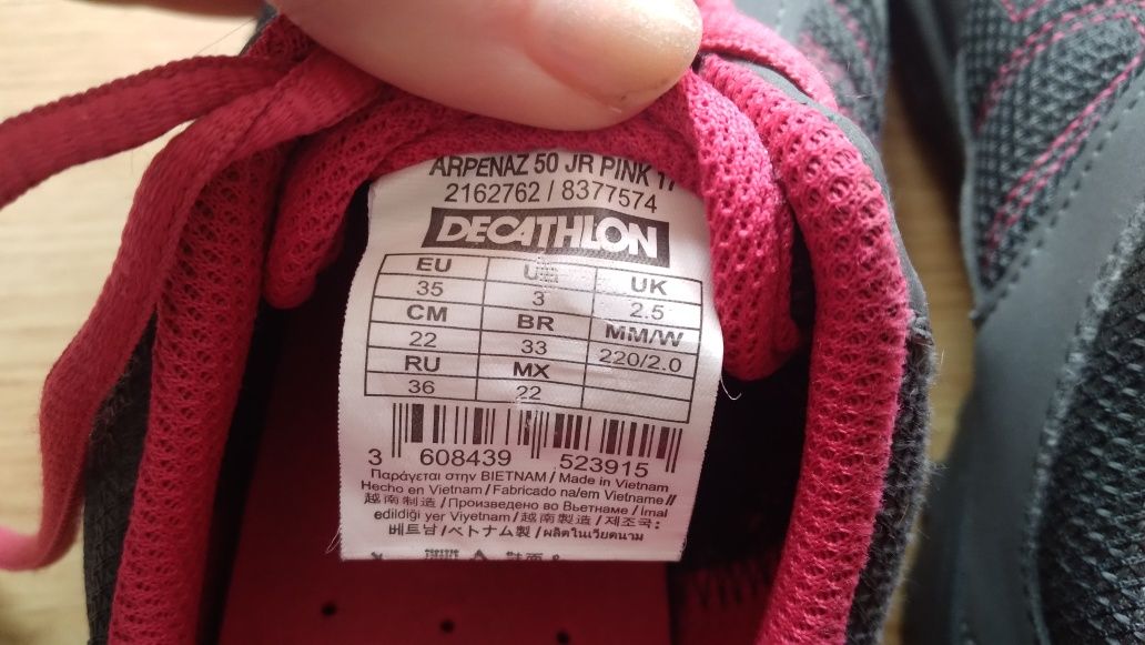 Buty używane Decathlon Quecha 35