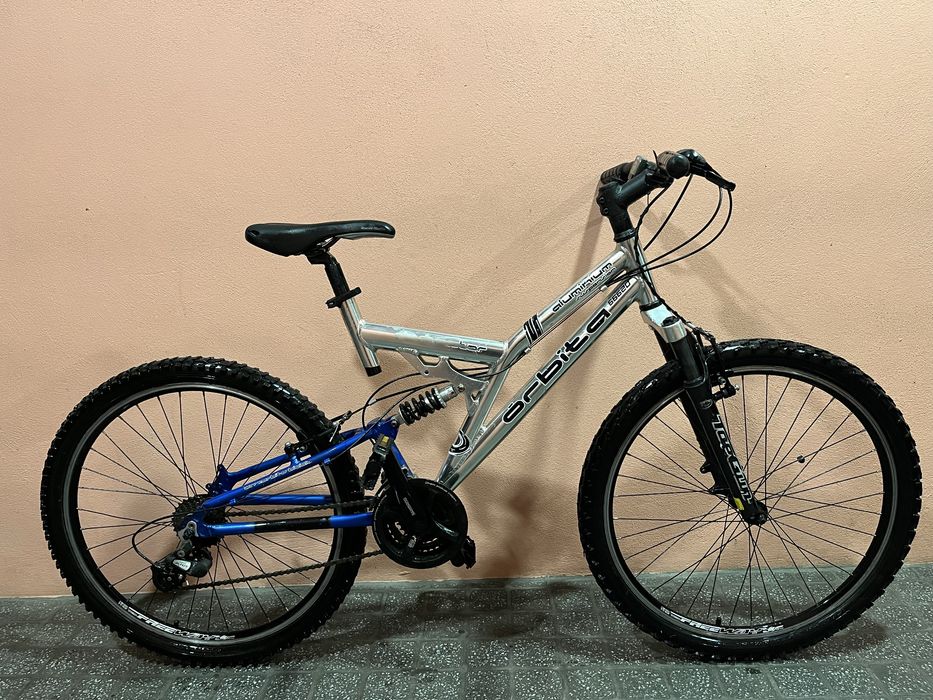 Bicicleta Aluminio Suspensão Total BTT 26"