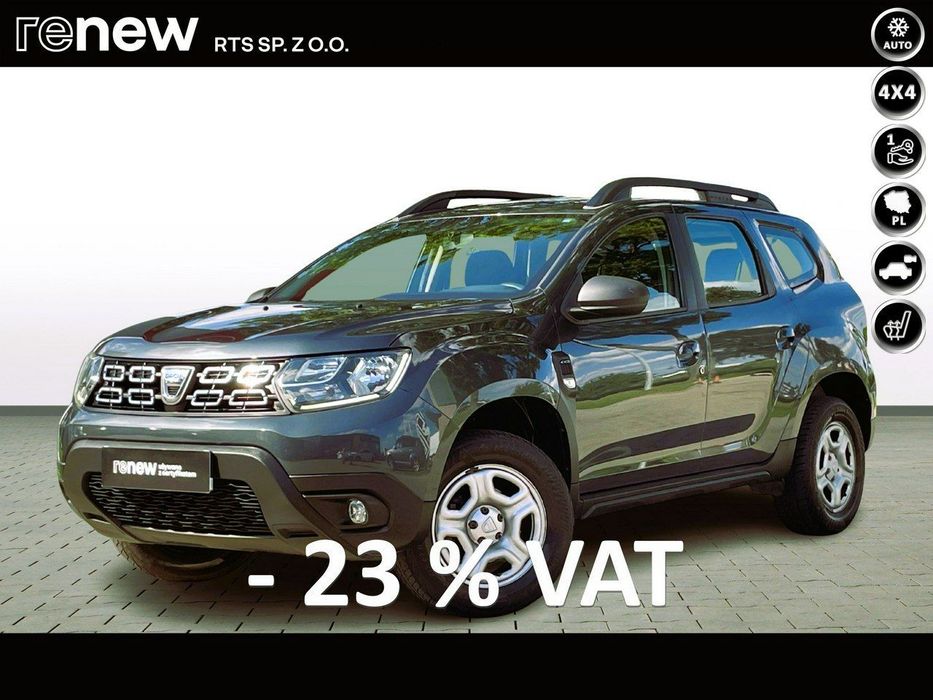Dacia Duster 1,5 COMFORT Blue dCi 115KM 4WD/PolskiSalon/1Właściciel/HAK