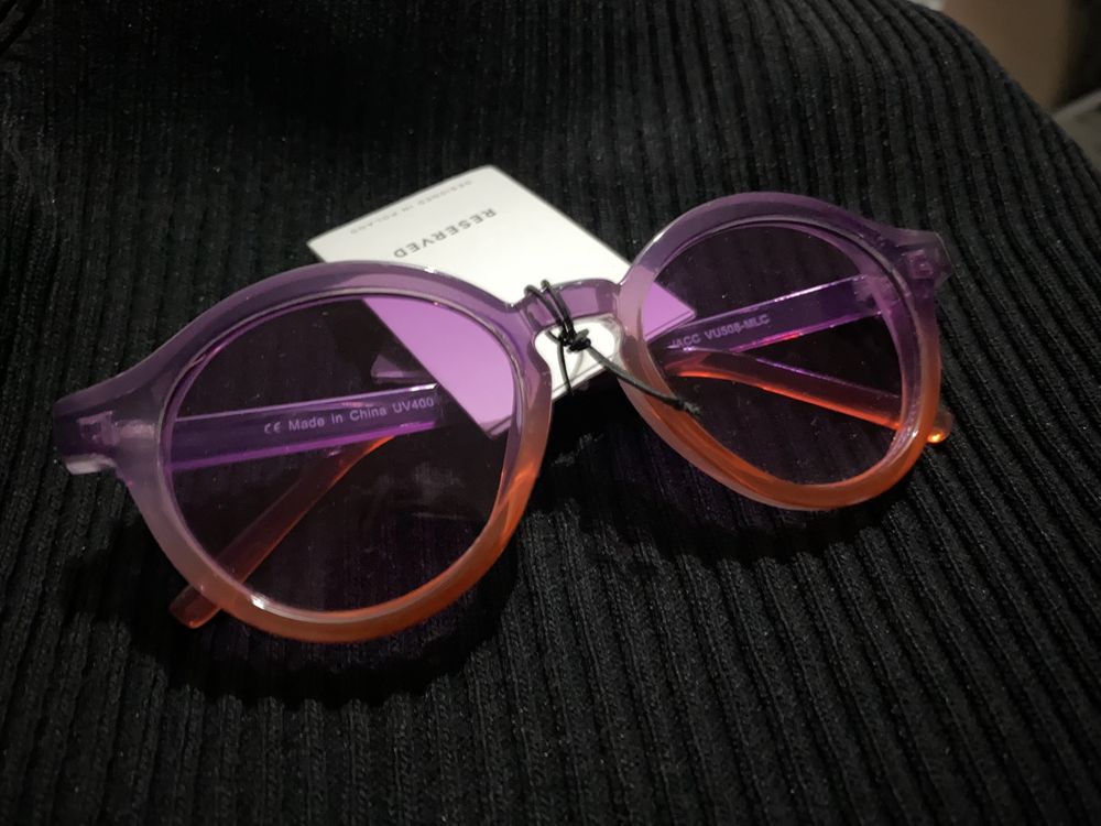 nowe okulary przeciwsłoneczne z metką