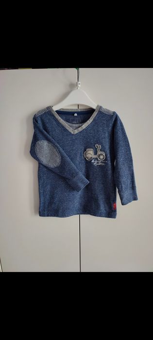 Śliczna bluzka z długim rękawem dla chłopca 80 Name it