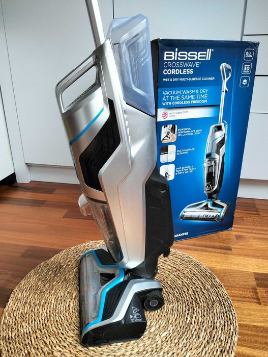 Odkurzacz pionowy Bissell Cross bezprzewodowy 3w1 odkurza myje suszy