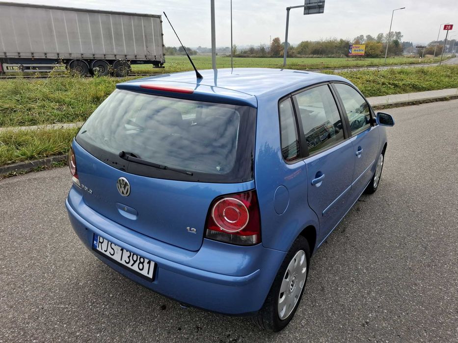 Volkswagen Polo LIFT 1.2 Benzyna 2005r Klima Org Lakier Nowe Sprzęgło!
