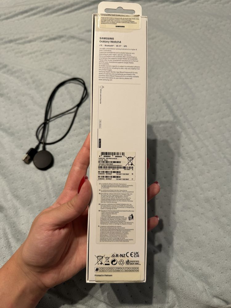 Galaxy Watch4, 40mm, LTE, kolor czarny