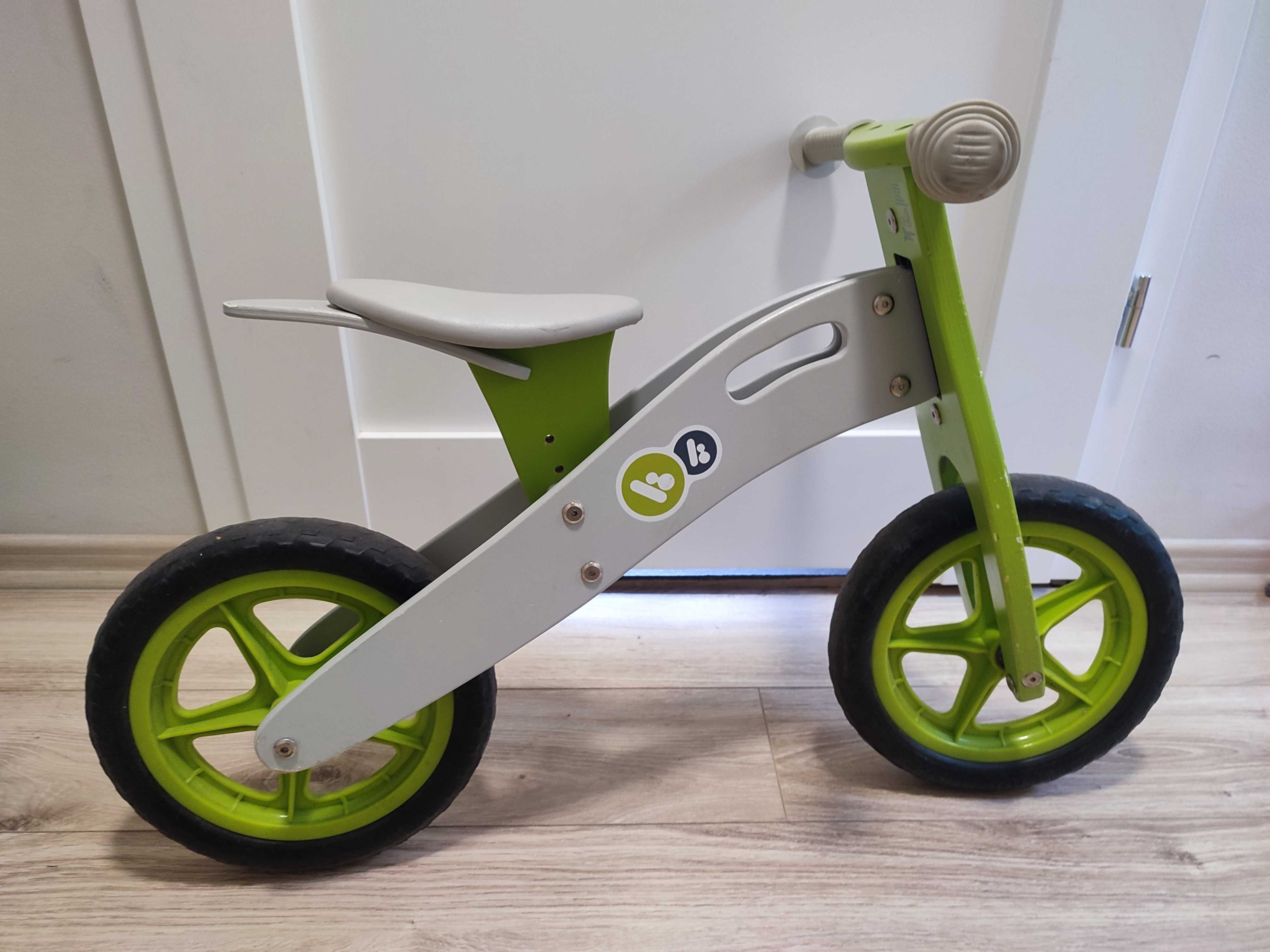 Drewniany rowerek biegowy KinderKraft