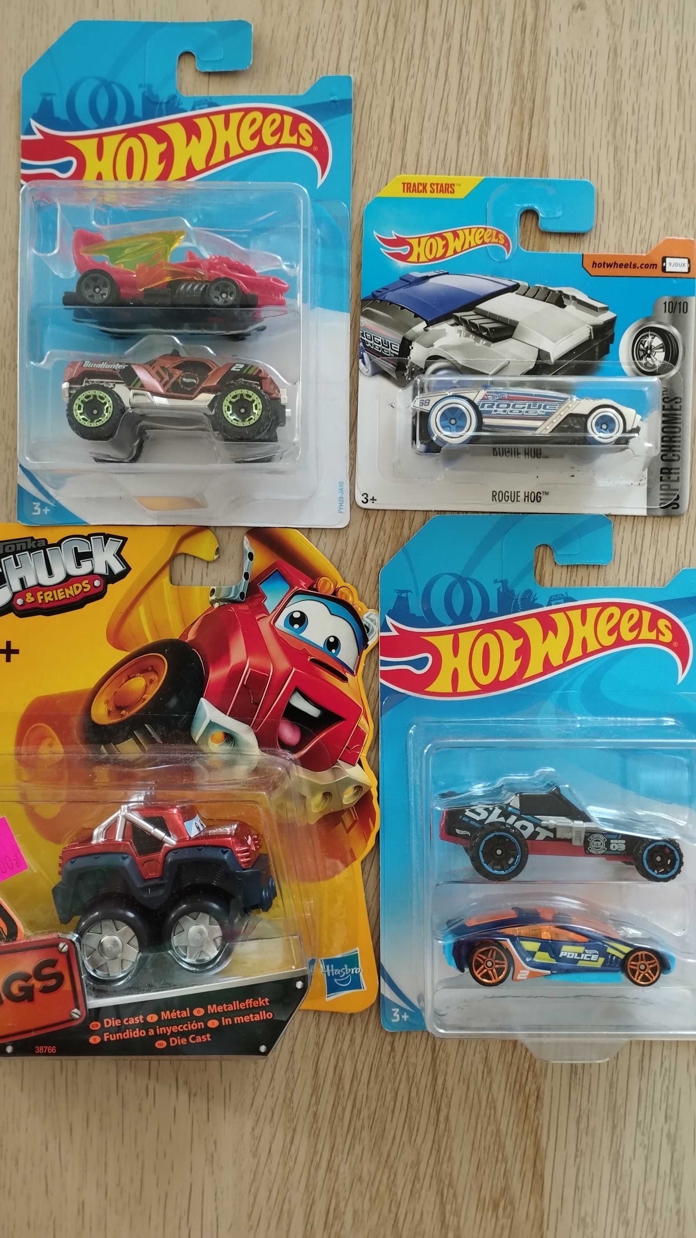 Zestaw autek hot wheels Chuck 6 szt