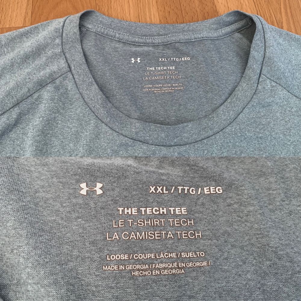 Футболка Under Armour Tech 2.0 SS Tee UA mens XXL size андер армор