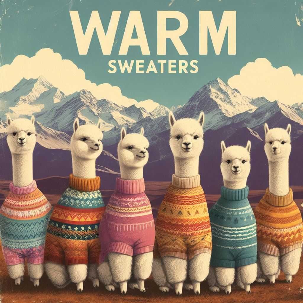 Peruwiański Artesanalne Szaro-Tęczowy Sweter Z Kapturem Unisex Alpaca