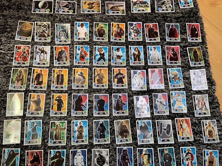 Topps force attax trading card game star wars