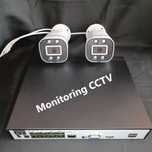 Zestaw do monitoringu, zestaw kamer, monitoring, kamera Poe IP.