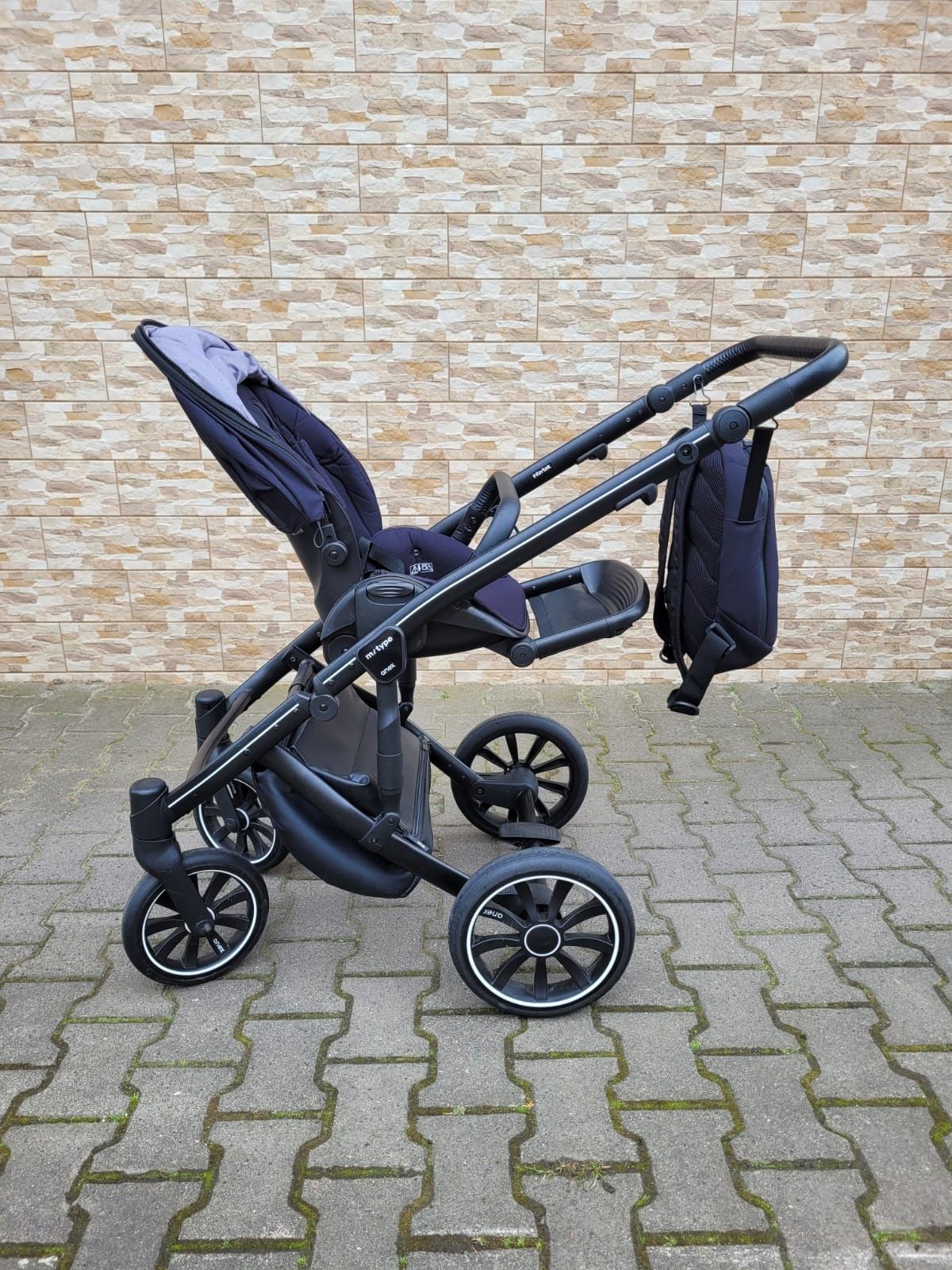 Wózek dla dziecka Anex m/type 2w1 czarny