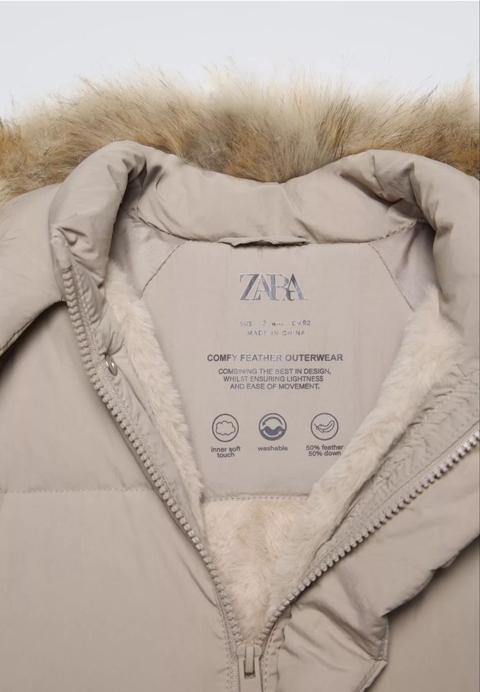 ZARA пуховик, 98, 104, 110 см, куртка зимова, пальто, пуфер