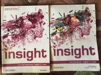Manual Inglês Insight 11 ano e livro de exercícios Editora Oxford
