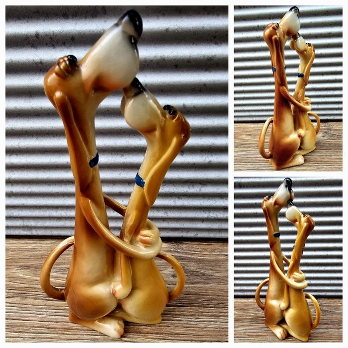 Nowa duża figurka Psy Pieski ozdoba do domu HIT