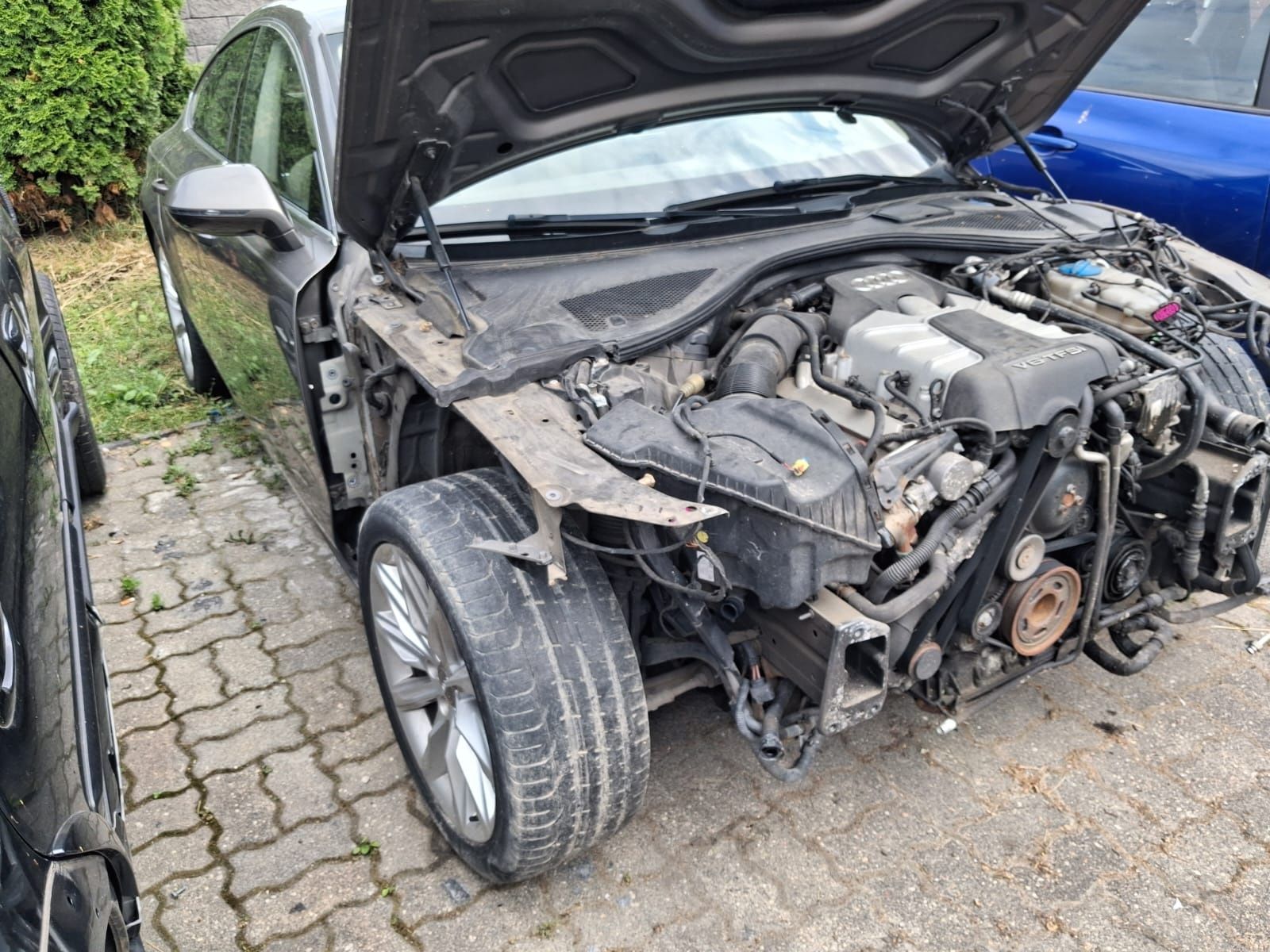Uszkodzone Audi A7