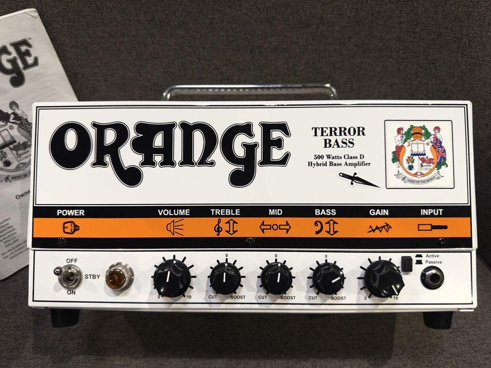 Басовий підсилювач Orange Terror Bass 500