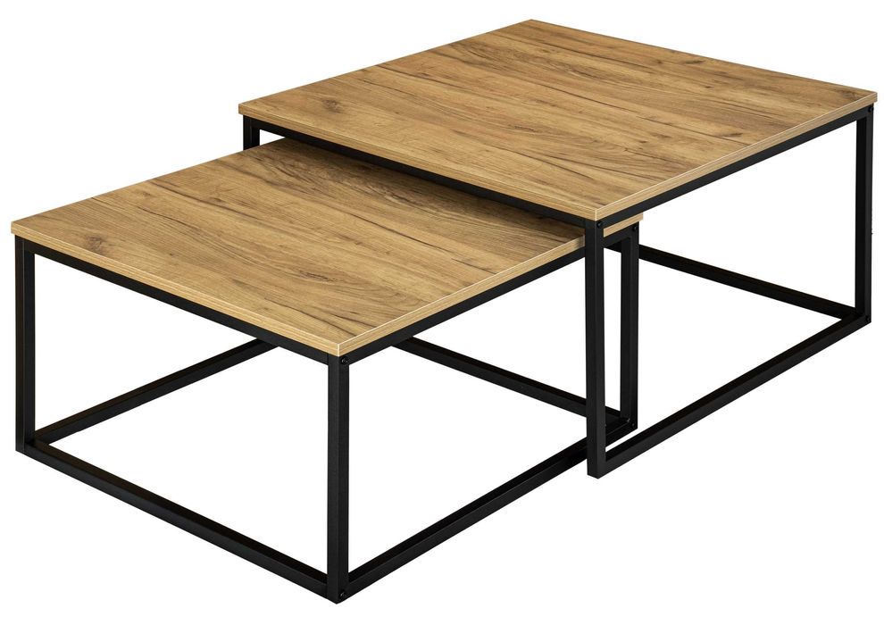 Stolik kawowy 2w1 loftowy