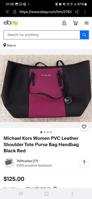 Сумка шоппер Michael Kors оригинал!