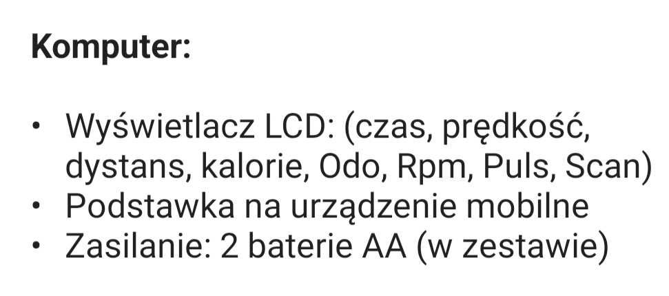 Rower stacjonarny ZIPRO BEAT RS