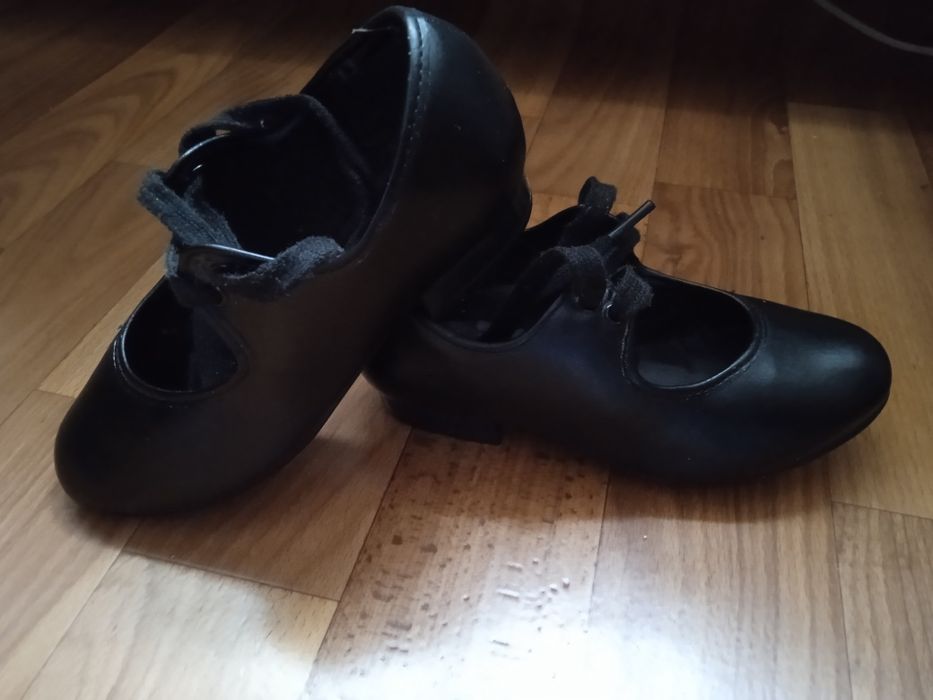 Roch valley туфлі дитячі для танців степ танцювальні туфельки чорні ба