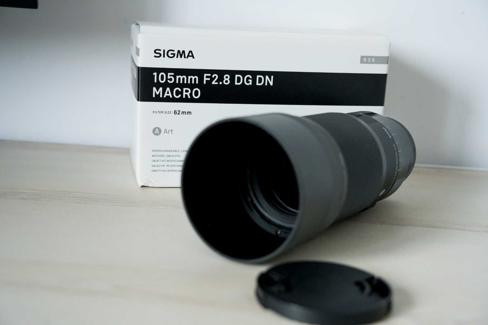 Sigma Art 105 macro f/2.8 mocowanie Sony E