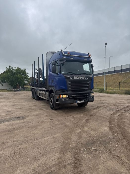 Scania R440  Scania 6x4 R 440 do drewna