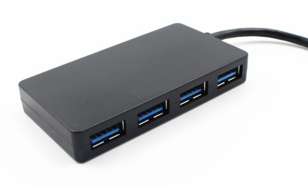 USB 3.0 HUB 4 порта, ХАБ LED / разветвитель/концентратор до 5 Гбит/с