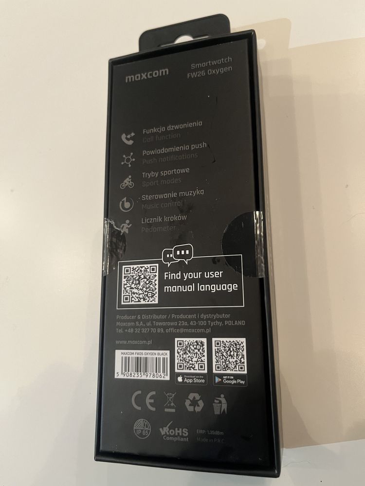 Maxcom Smartwatch fw26 oxygen