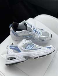 Кросівки чоловічі жіночі New Balance 530 White Blue 36-45