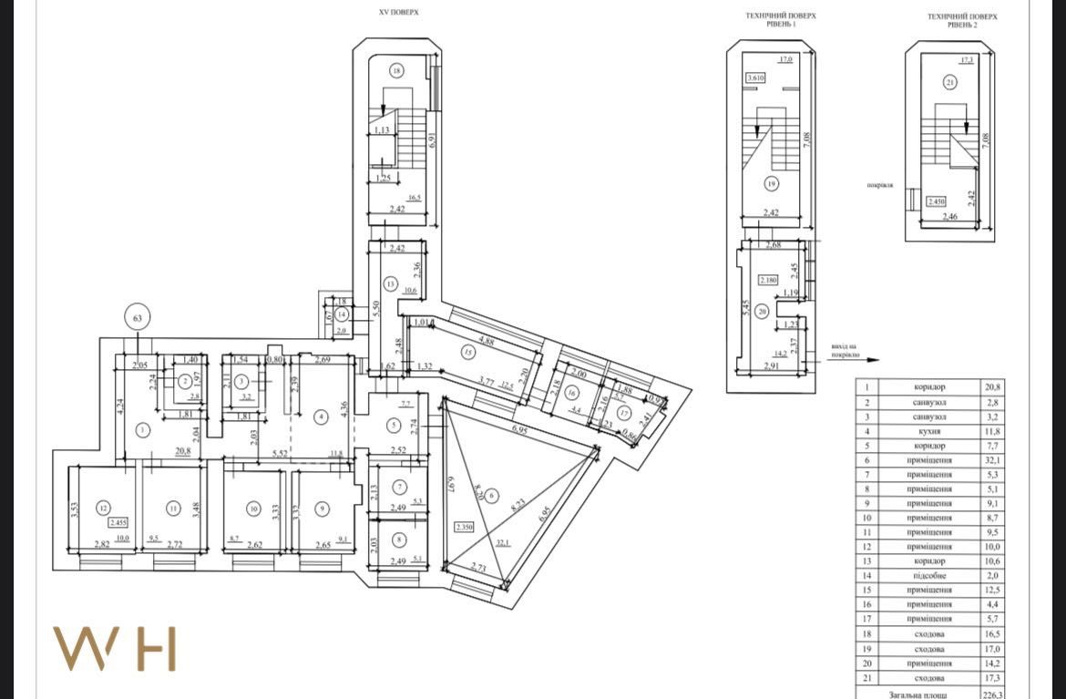 Оренда офісу 226,3 m², Тимошенко 2Л, метро Оболонь, Мінська