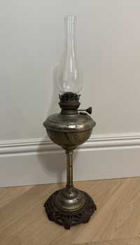 Старинная немецкая керасиновая лампа