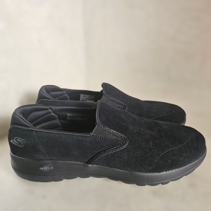 Мужские мокасины, слипоны "Skechers  Walk Joy - Predict"(sn15618)