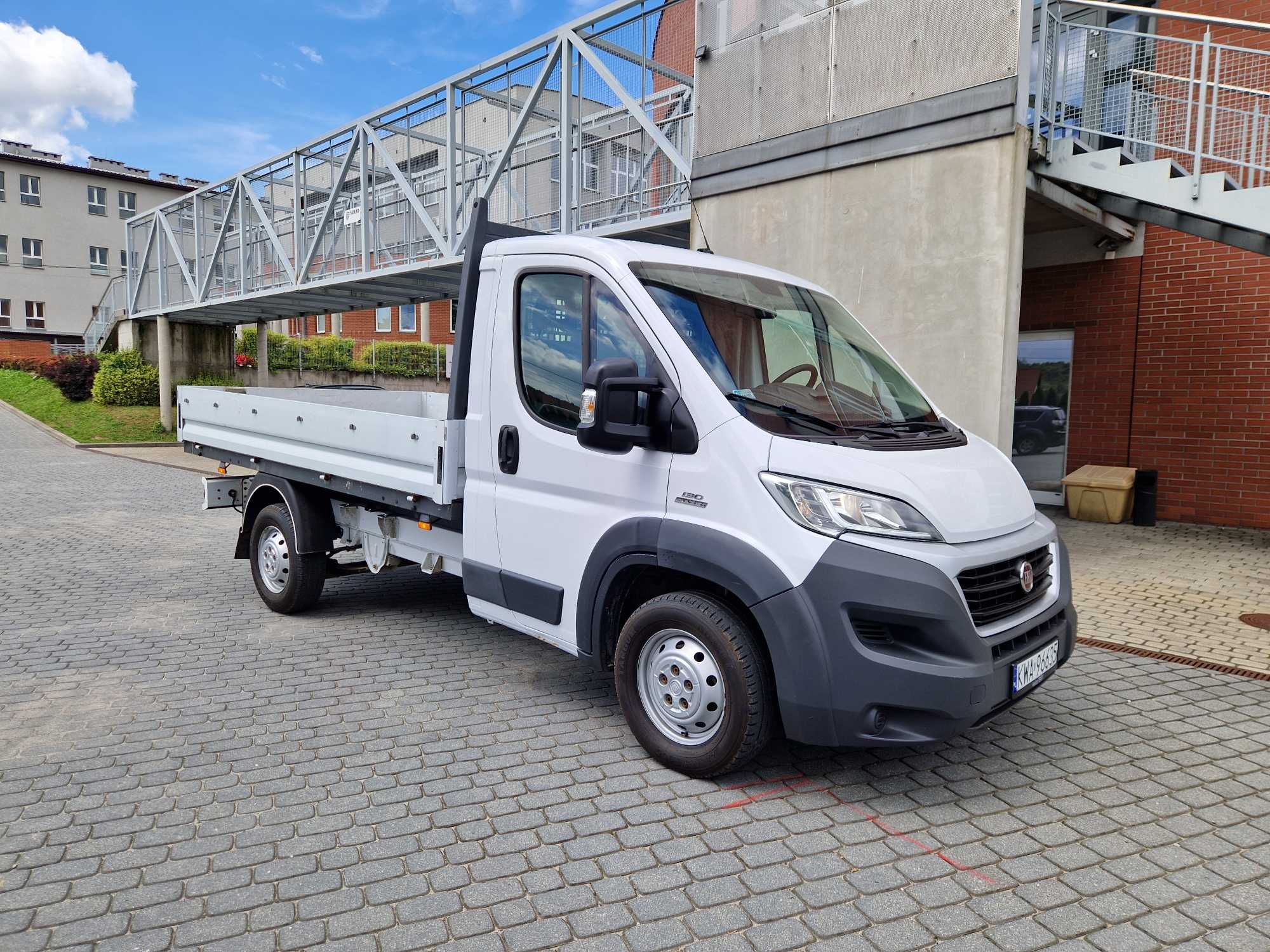Fiat Ducato Maxi Skrzynia Plandeka Krajowy 1 Wł Klima master F-Vat 23%