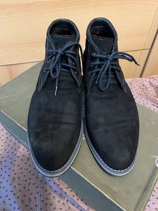 Мужские замшевые   ботинки Miguel Miratez