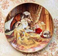 Декоративная коллекционная тарелка Edwin M. Knowles Сказки 4