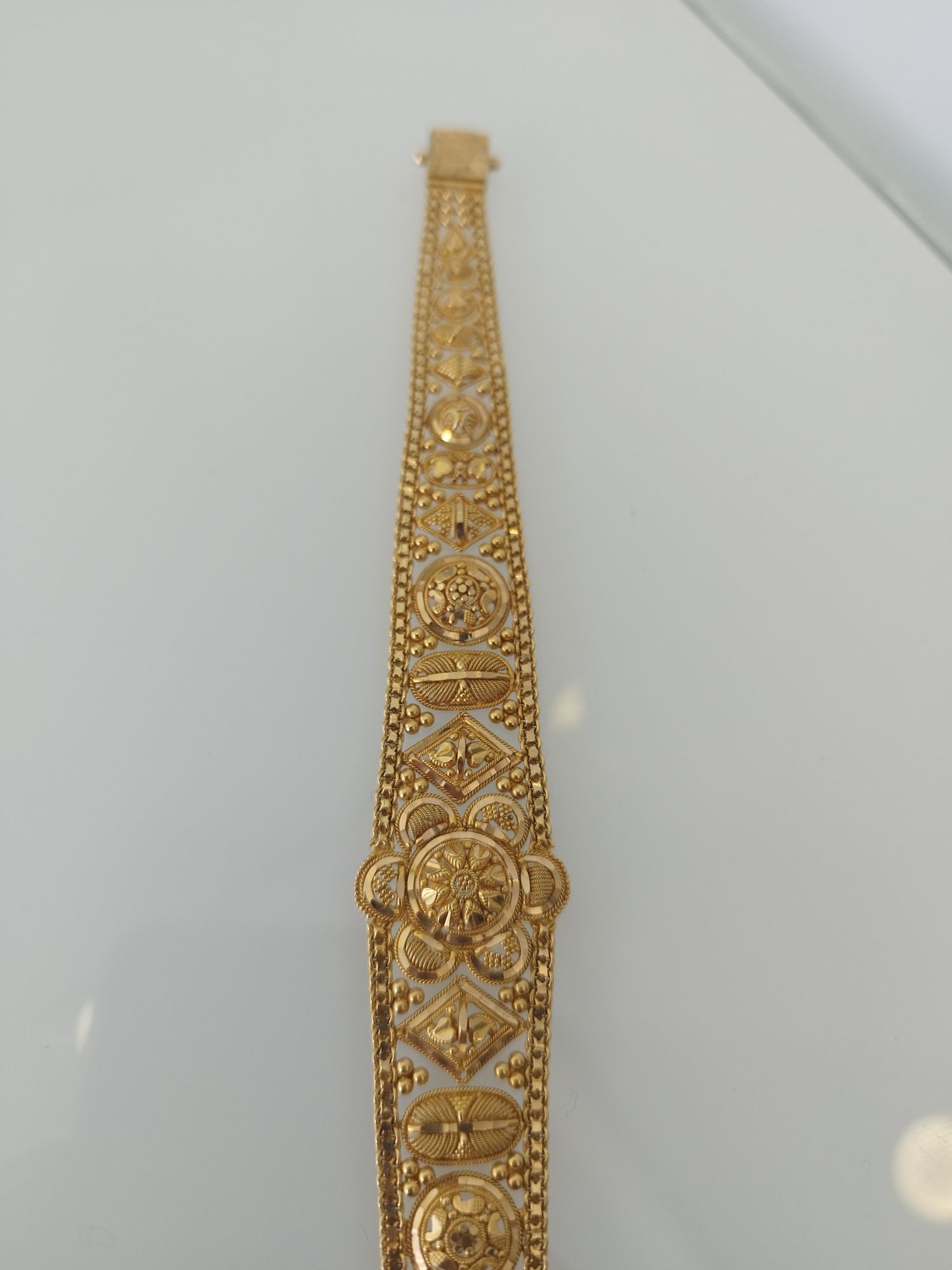 Pulseira em ouro de 19,2kt