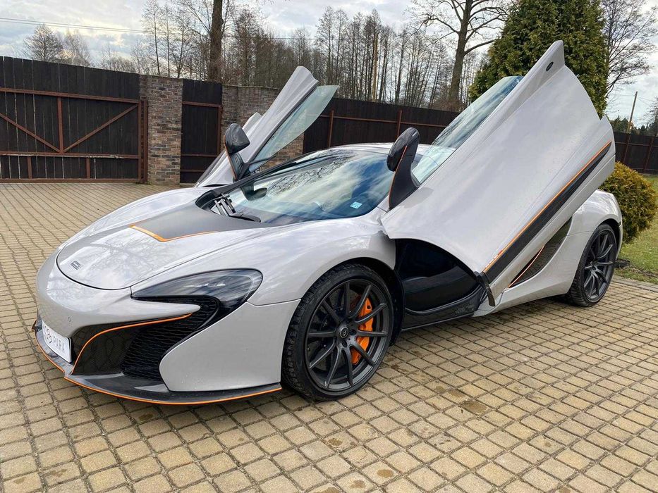 Auto na wesele do ślubu Mclaren 650s spider Wolne terminy