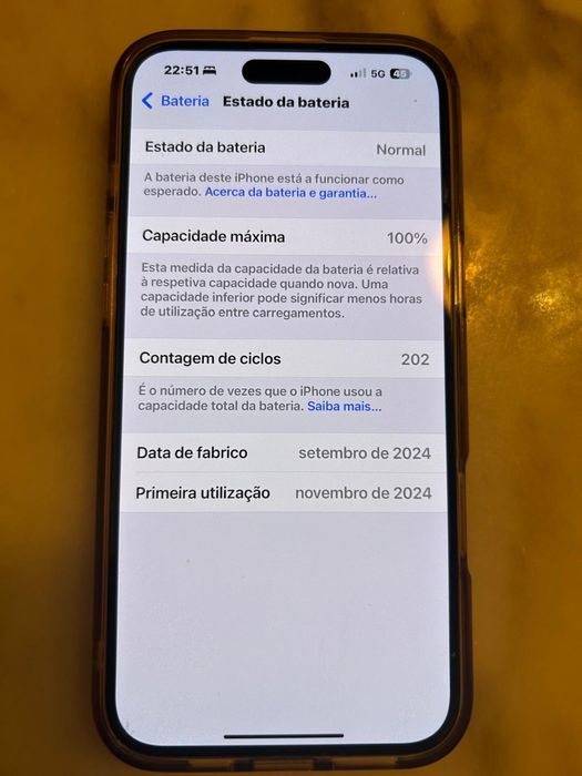 Iphone 16 Plus rosa, bateria 100%, como novo