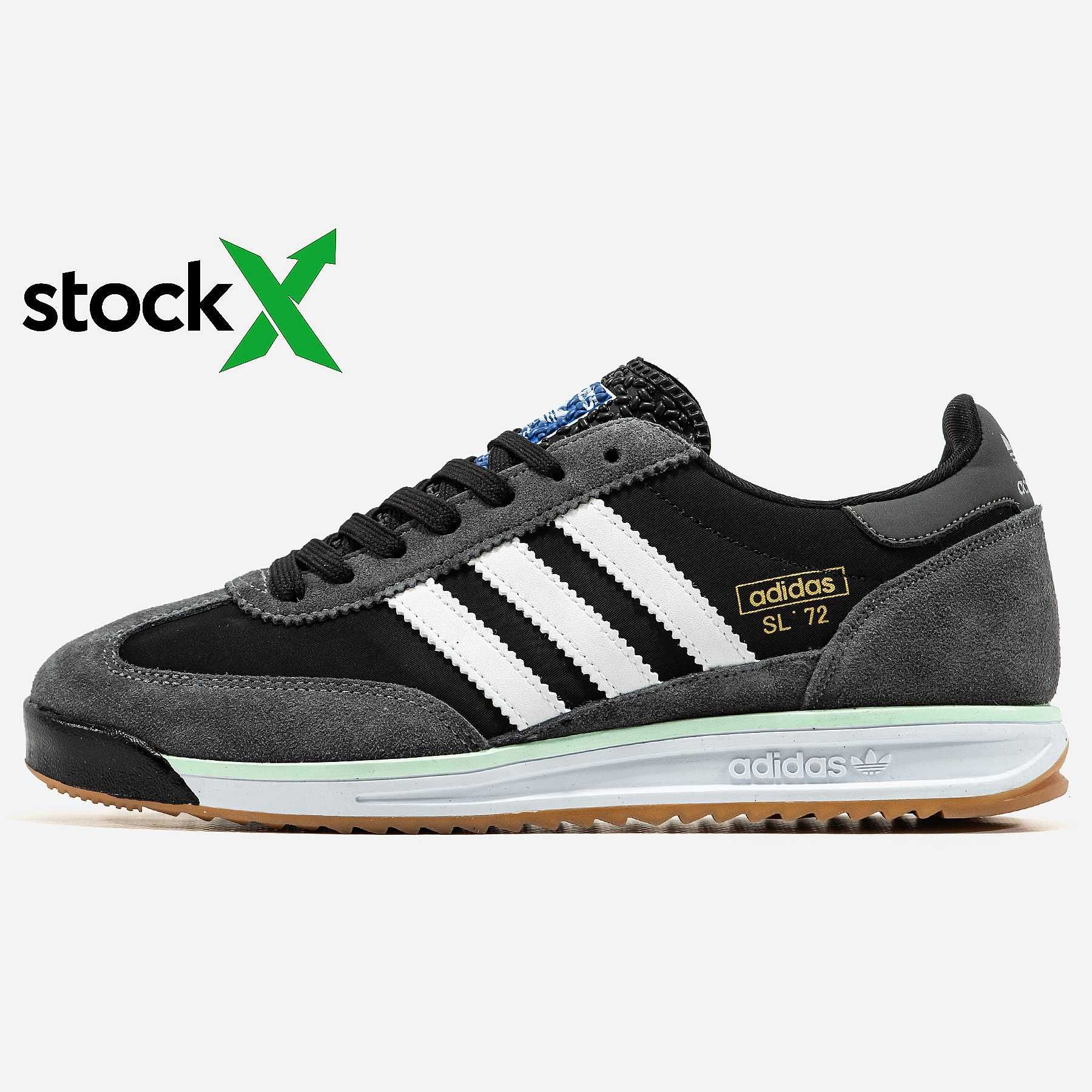 Мужские кроссовки Adidas SL '72 Grey Premium. 40-45