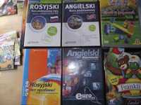 Rosyjski  angielski    kursy językowe dvd cd książki