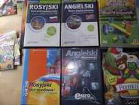 Rosyjski  angielski    kursy językowe dvd cd książki