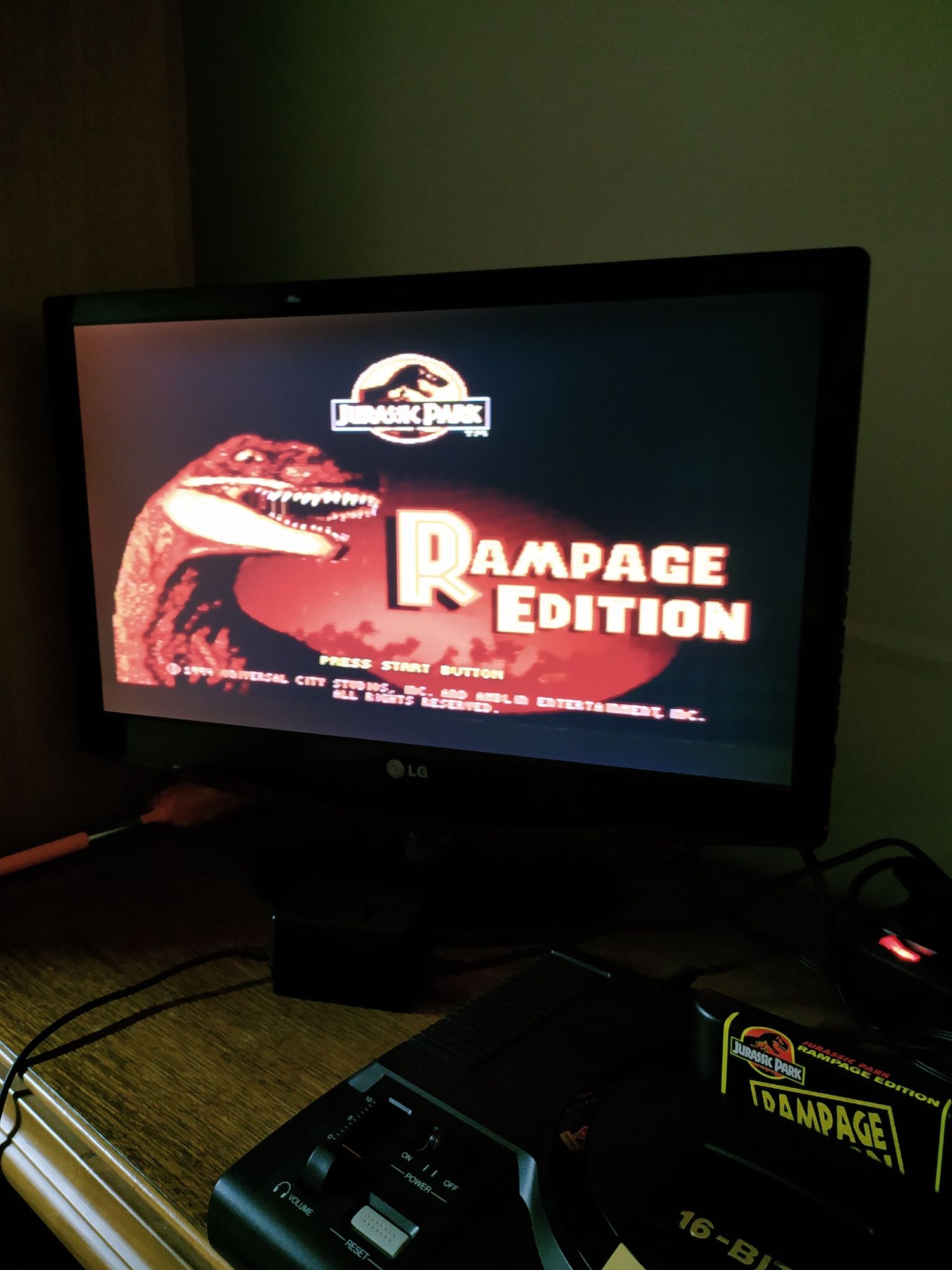 Jurassic Park Rampage Edition  Sega Megadrive / Mega Drive
