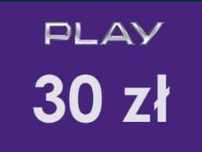 Doładowania telefonu PLAY 30 zł 23zl