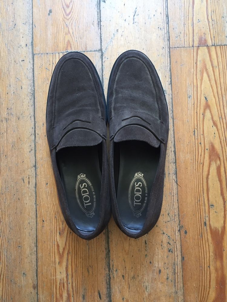 Tod’s - Loafers in suede - castanhos