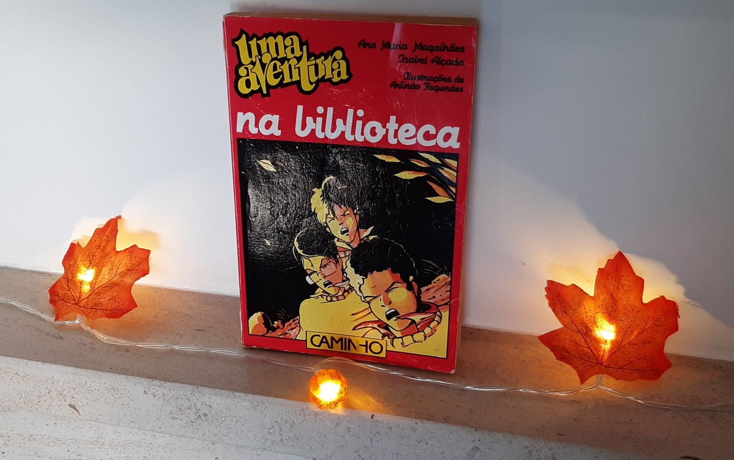 Uma Aventura na Biblioteca - de Ana Maria Magalhaes e Isabel Alçada