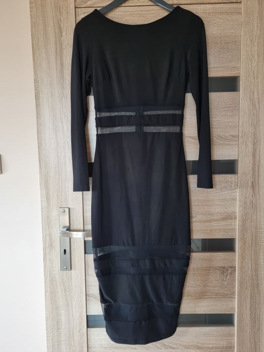 Sukienka damska midi Bebe czarna