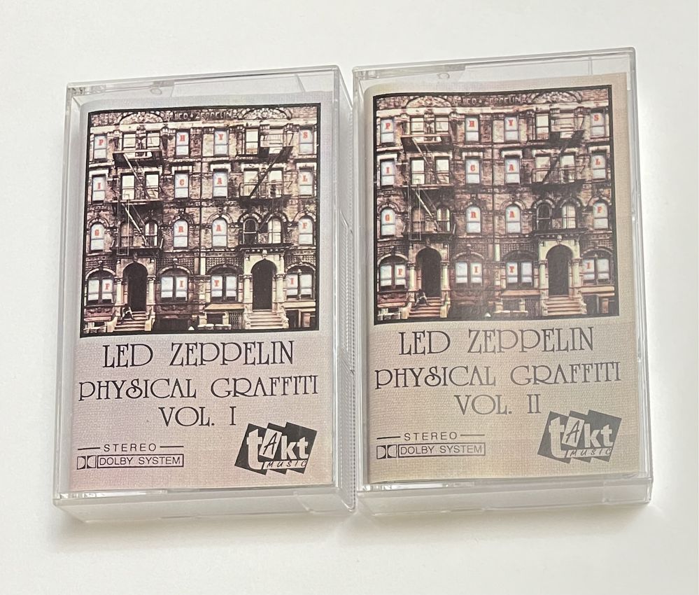 Led Zeppelin Phisical Graffiti vol. 1,2 kaseta audio 2 szt.